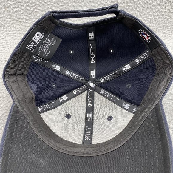 New York Yankees Derek Jeter New Era 9Forty Hat Cap Snap Back MLB Baseball Men's - Picture 8 of 10